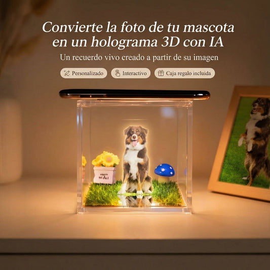 PawAI™ – Recuerdo Holográfico Personalizado