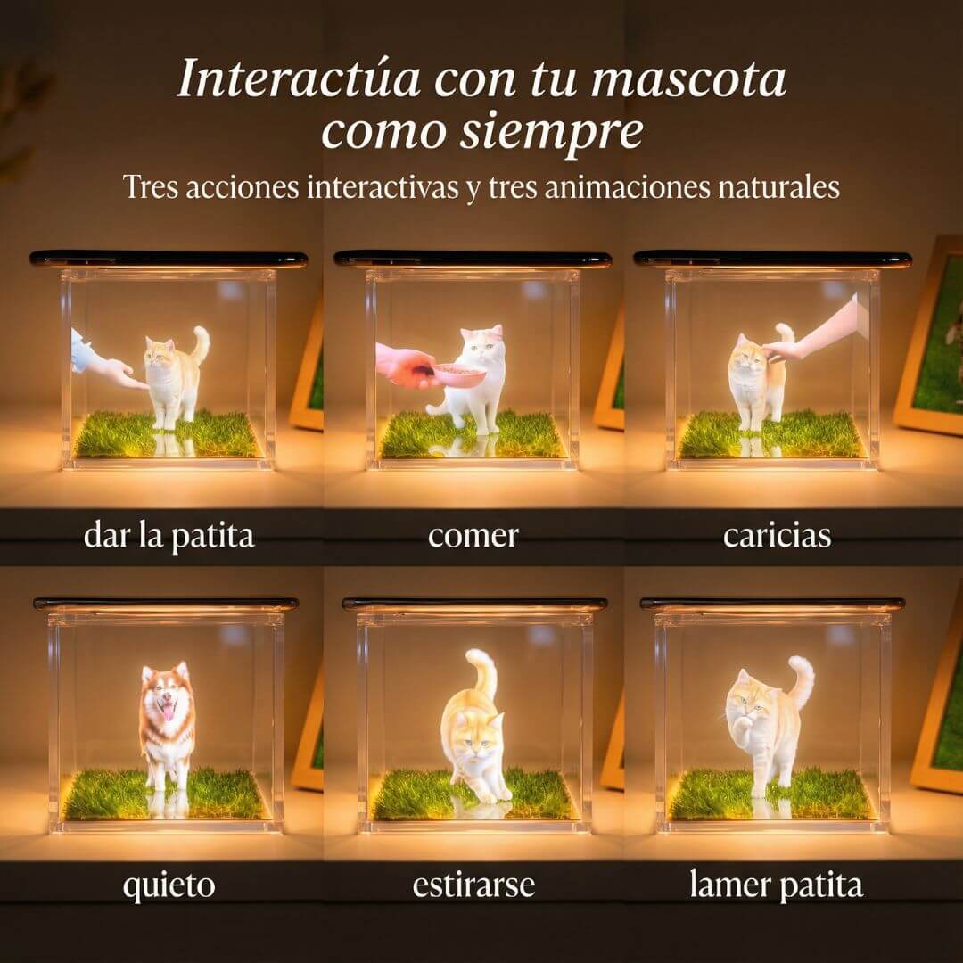 PawAI™ – Recuerdo Holográfico Personalizado