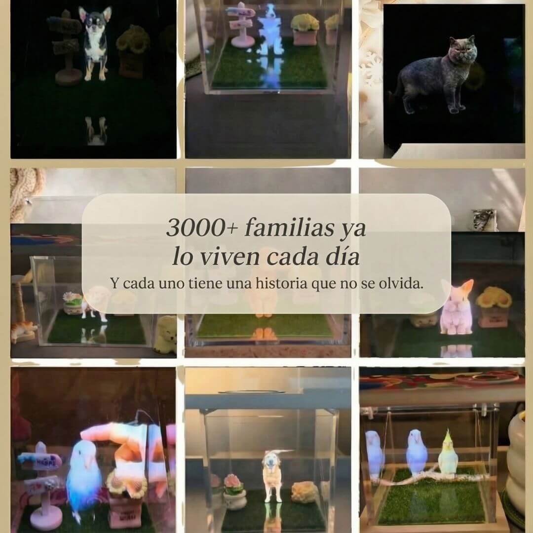 PawAI™ – Recuerdo Holográfico Personalizado