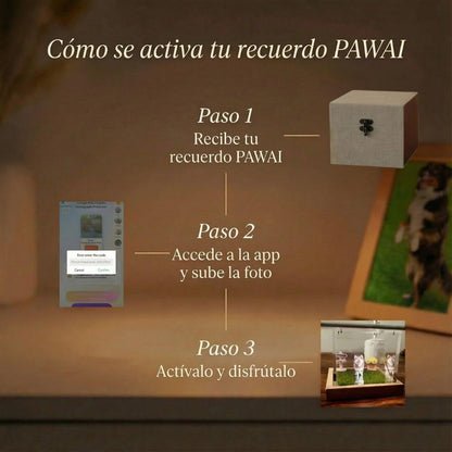 PawAI™ – Recuerdo Holográfico Personalizado